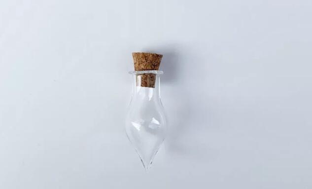 1 stk mix form flaske glas krukker gør-det-selv-beholdere juleønske flasker mini hætteglas kork prop murer krukker bestsellere: 19