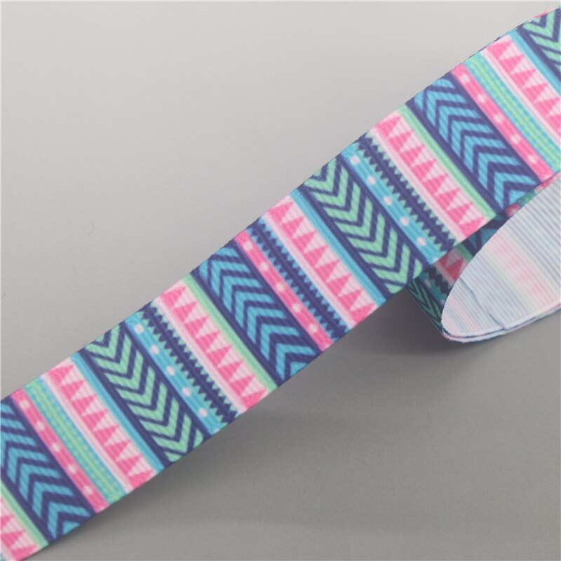 DHK-Cinta de grogrén impresa personalizada, Material para decoración de sombreros, manualidades de costura, DIY, 50 yardas