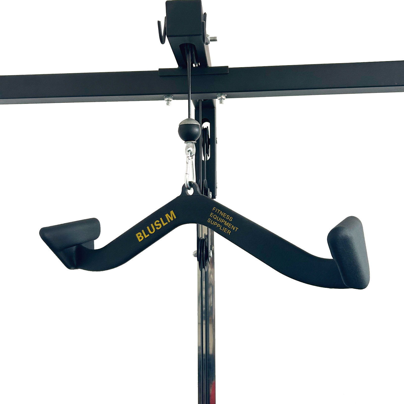 Gym Fitness Grip Home Workout Pull Back Handles For Lat Machine With Mid Row Seated Row Machine V-Grip Back Muscle Exercise Bars