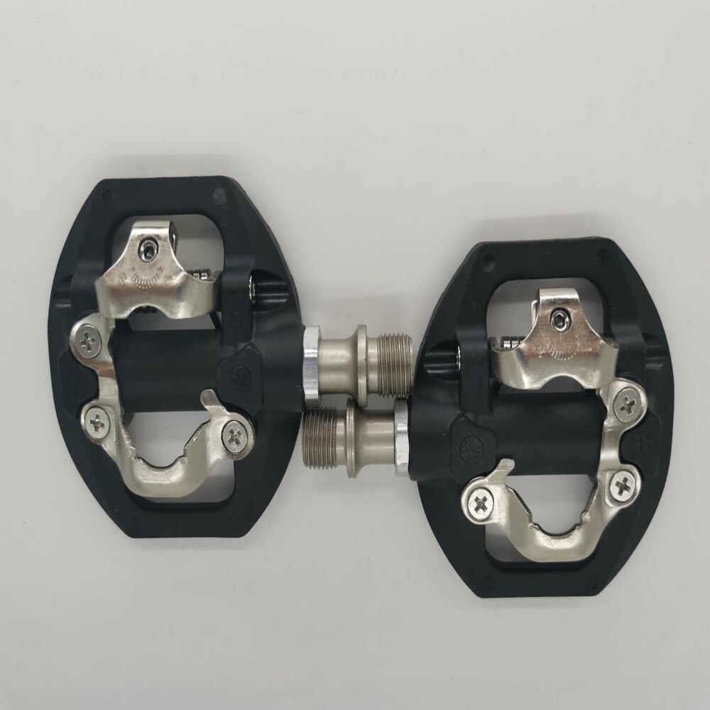 RACEWORKS-pedal de bloqueo de montaña SPD-A530, pedal plano de doble uso sin conversión, de aleación de aluminio, SM-SH51 de