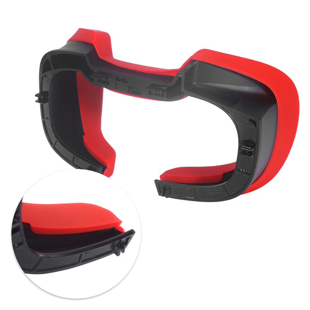 Zachte Siliconen Oogmasker Cover Pad Voor Oculus Rift S Vr Headset Ademend Licht Blokkeren Eye Cover Onderdelen