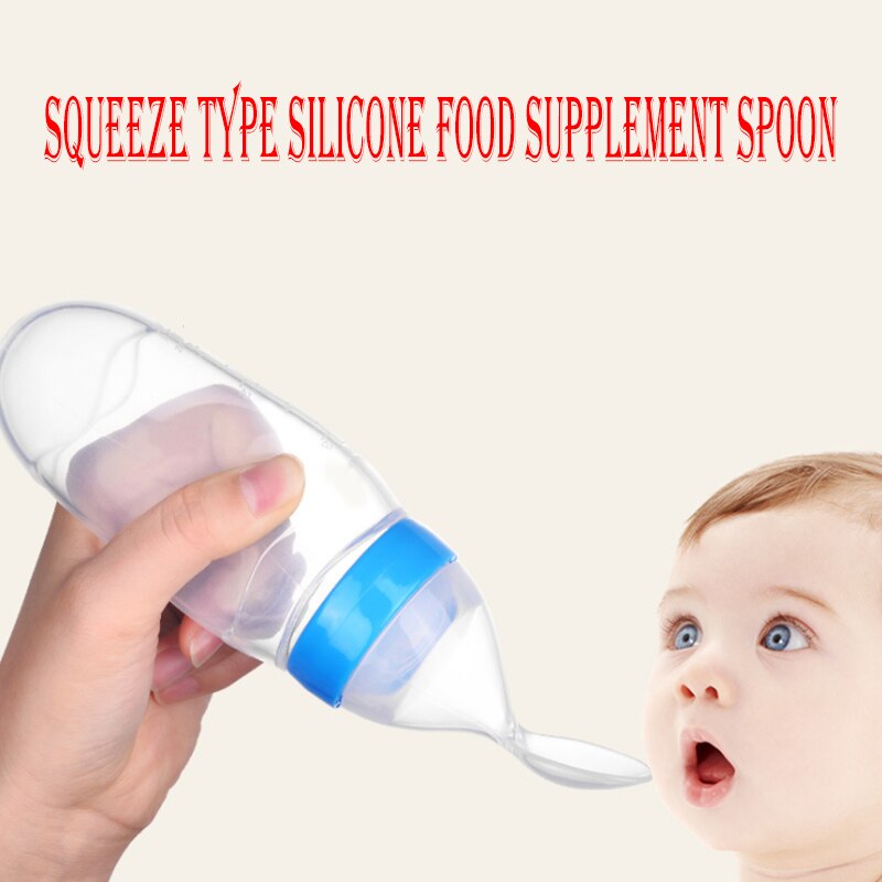 Kinderen Zachte Hoofd Soep Mok Fles Lepel Servies Silicagel Lepel Vork Voeden Bestek Baby Dingen Babyvoeding Mok