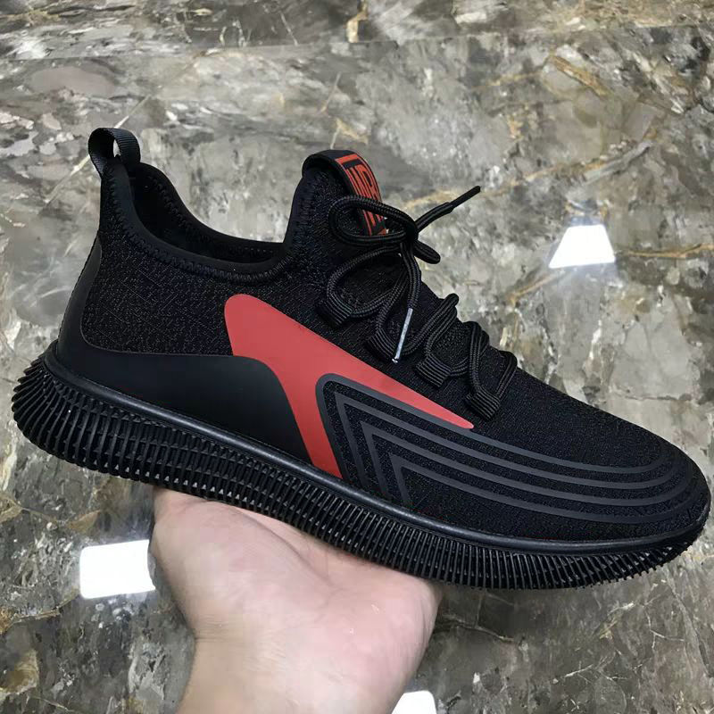Herenschoenen casual koreaanse zomer ademende sport hardloopschoenen stoffen schoenen heren trendy schoenen herenschoenen: A2 / 9