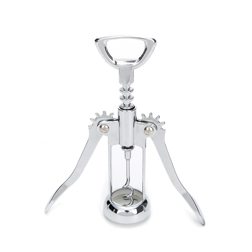 Stainless Steel Cork Puller Red Wine Champagne Opener Kitchen Bar Corkscrew