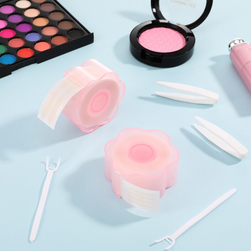 360 Stks/doos Grote Ogen Make Up Ooglid Sticker Dubbel Ooglid Tape Vouw Zelfklevende Stickers Make Clear Beige Onzichtbare Hulpmiddel