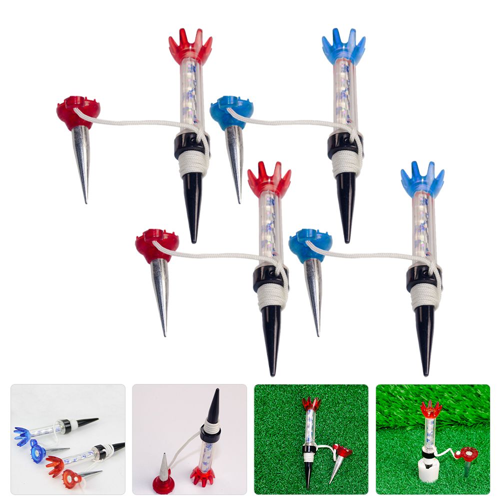 Supports de té de balle pour pratique du golf, Base de Support, accessoires de pratique professionnels remplaçables pour le golf, 4 pièces