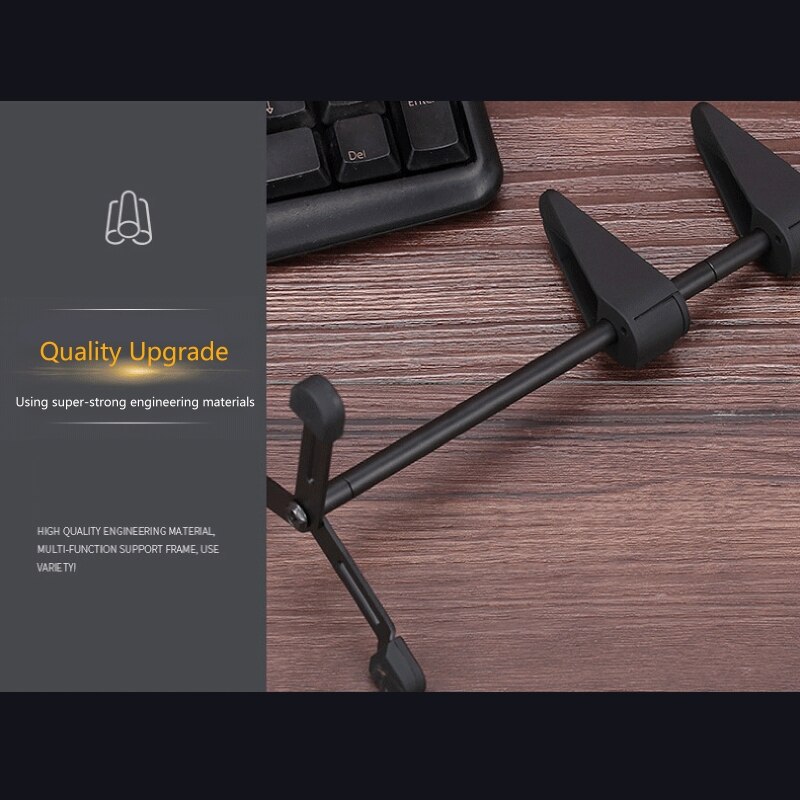 Justerbar grafikkortholder universal gpu brace videokort sag computer stand spcc plastics heavy load magnetisk base h