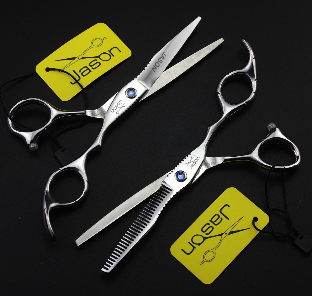 Ciseaux de Coiffure 6 Pouces - Acier JP 440C Coupe & Effilage - Outil Professionnel Barber