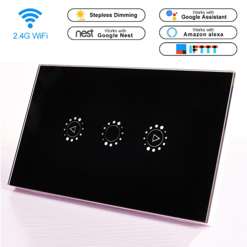 Smart Switch EWelink WiFi Smart Touch Dimmer Switch APP Light Control For Alexa Google Nes Switch Accessories