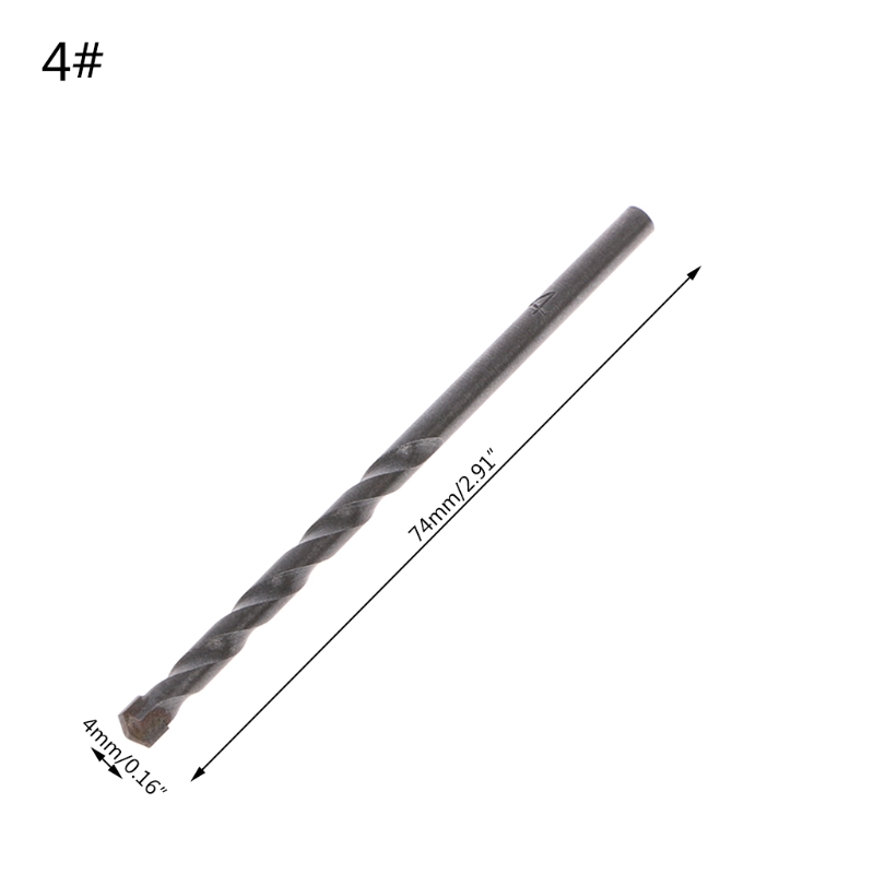 Wolframcarbid-Bohrer, Mauerwerksspitze, Betonbohren, 4/5/6/8/10 mm, Leistung f 94PD