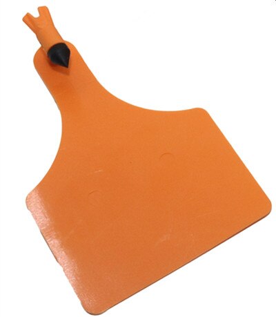 10 PCS Grote vee oormerk Paard Geen hoeveelheid identificatiekaart 76x115mm Grote dier Voeden management accessoires: Goud
