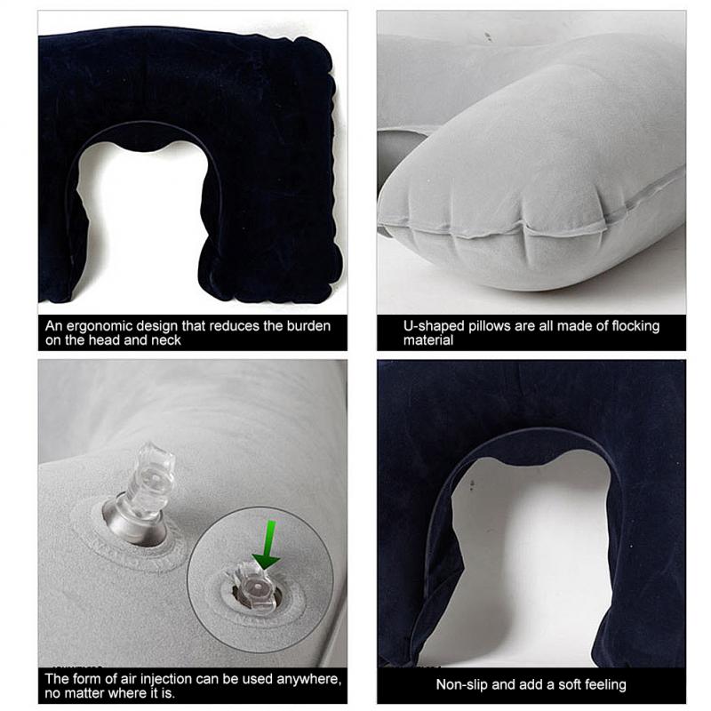 Air Inflatable Neck Support Neck Tractor Tractor Neck Head Stretcher Support Massage Pillow Relieve Pain Relaxation Health Care