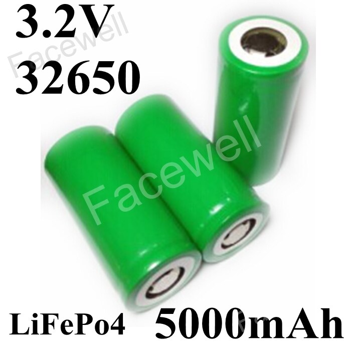 1pcs Genuine bateria 32650 lifepo4 3.2v rechargeable battery 5000mah 5Ah 10C for electric vehicle power supply diy