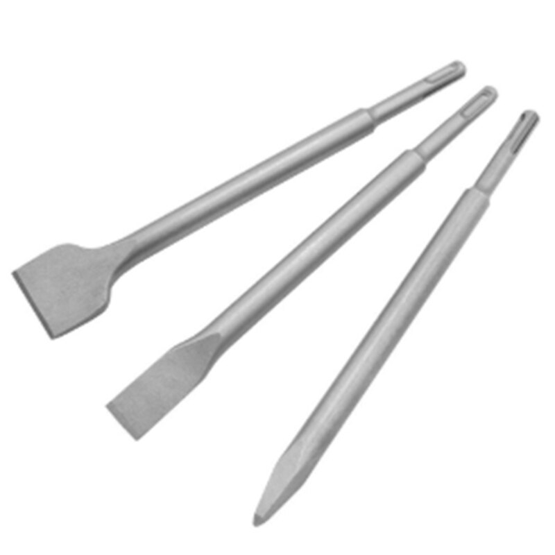 7 stk sds pluss meisel innstillingspunkt rillehull flate meisler elektrisk hammer meisel betong / murstein / vegg / flisboring