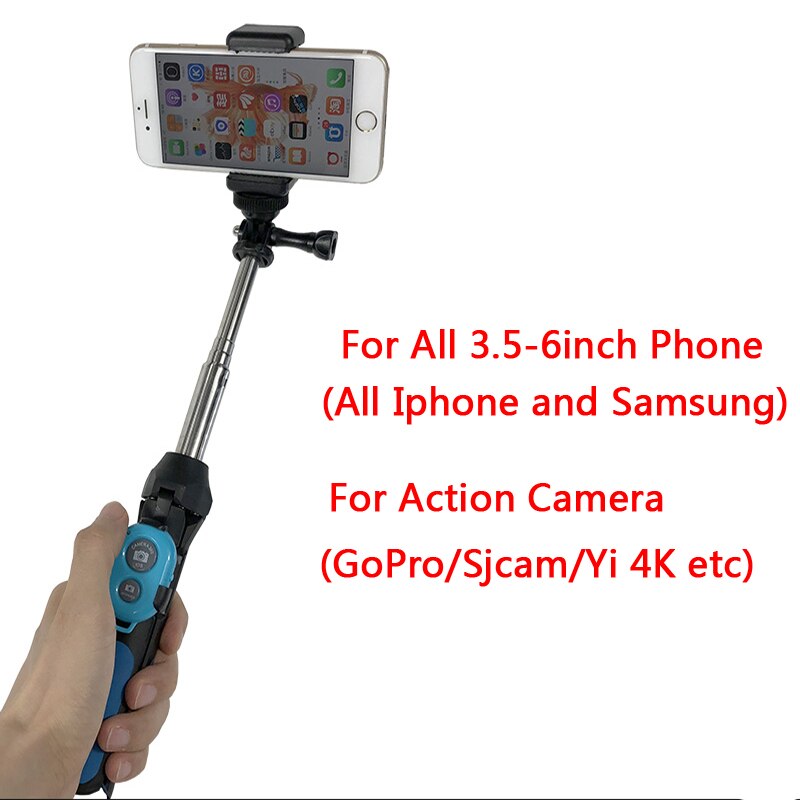 Bluetooth selfie stick trípode para teléfono monópode montaje para Huawei P20/P10 Lite/P10 Plus/P9/P8 Samsung iPhone X/8/7/6/6 S Android