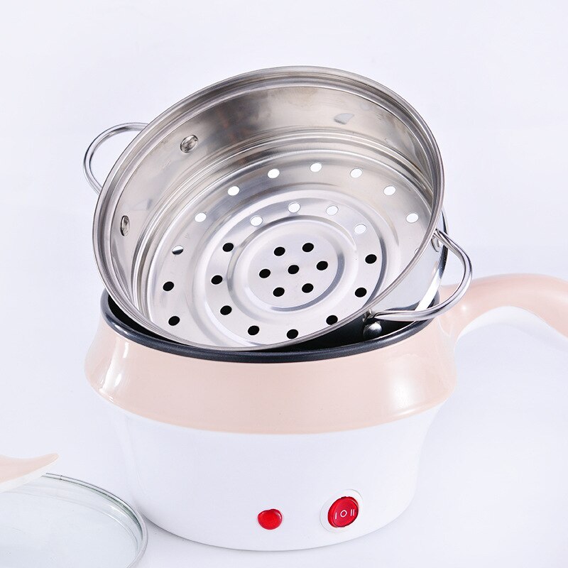 Electric cooker, multi-function cooking electric pot, electric pot, mini low power noodle cooking pot, electric steamer