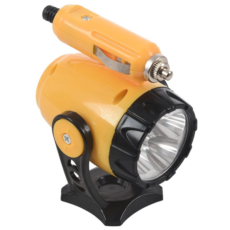 12V 5 LED Flashlight Car Auto Cigarette Lighter netic Emergency Work Light