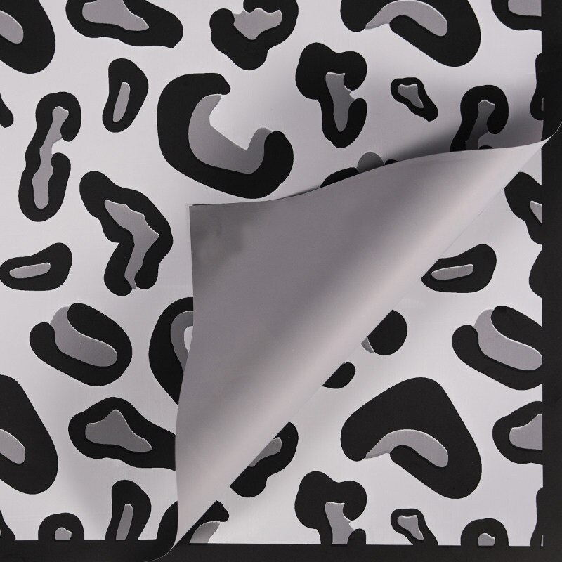 58*58cm 20pcs Flowers Wrapping Paper Zebra Giraffe Leopard Series Rose Package Paper Bouquet Material Floral Packaging Materials: C6