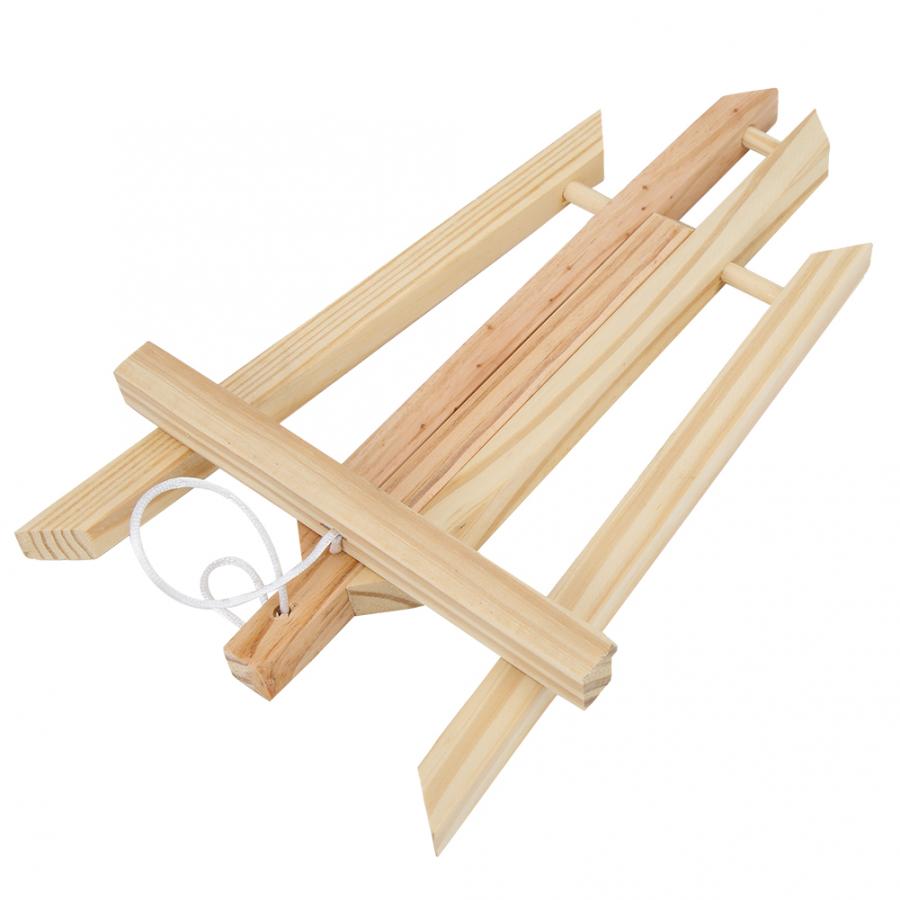 Beech Wood Easel Tablet Table Easel General Purpose Foldable Triangular Painting Drawing Holder stand for painting