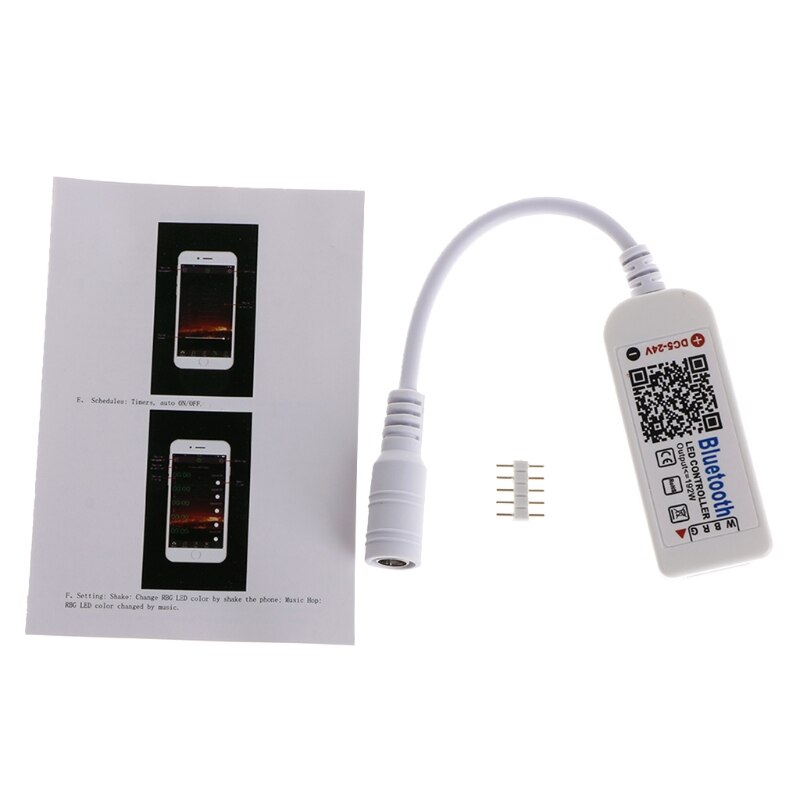 DC12V LED Mini WIFI RGBW Controller Bluetooth IOS/Android Handy Wireless