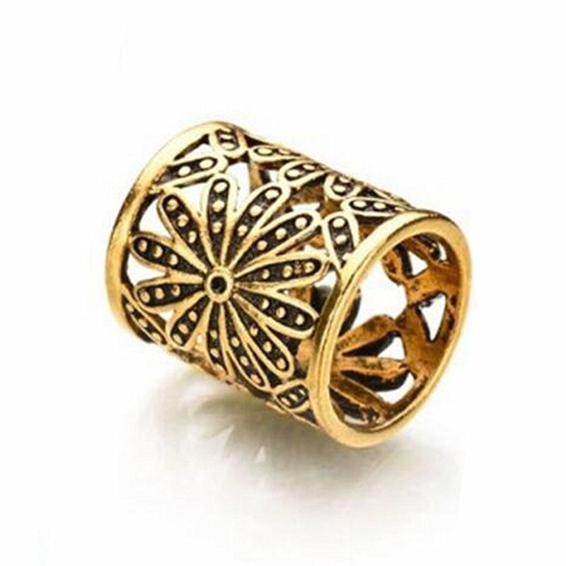 Koreanische Jahrgang-schalschnalle mit hohlem gänseblümchenmuster, schlauchschalschnalle, seidenschalclips, broschen für damen, schmuck, bekleidungsaccessoire: Antike Bronze-