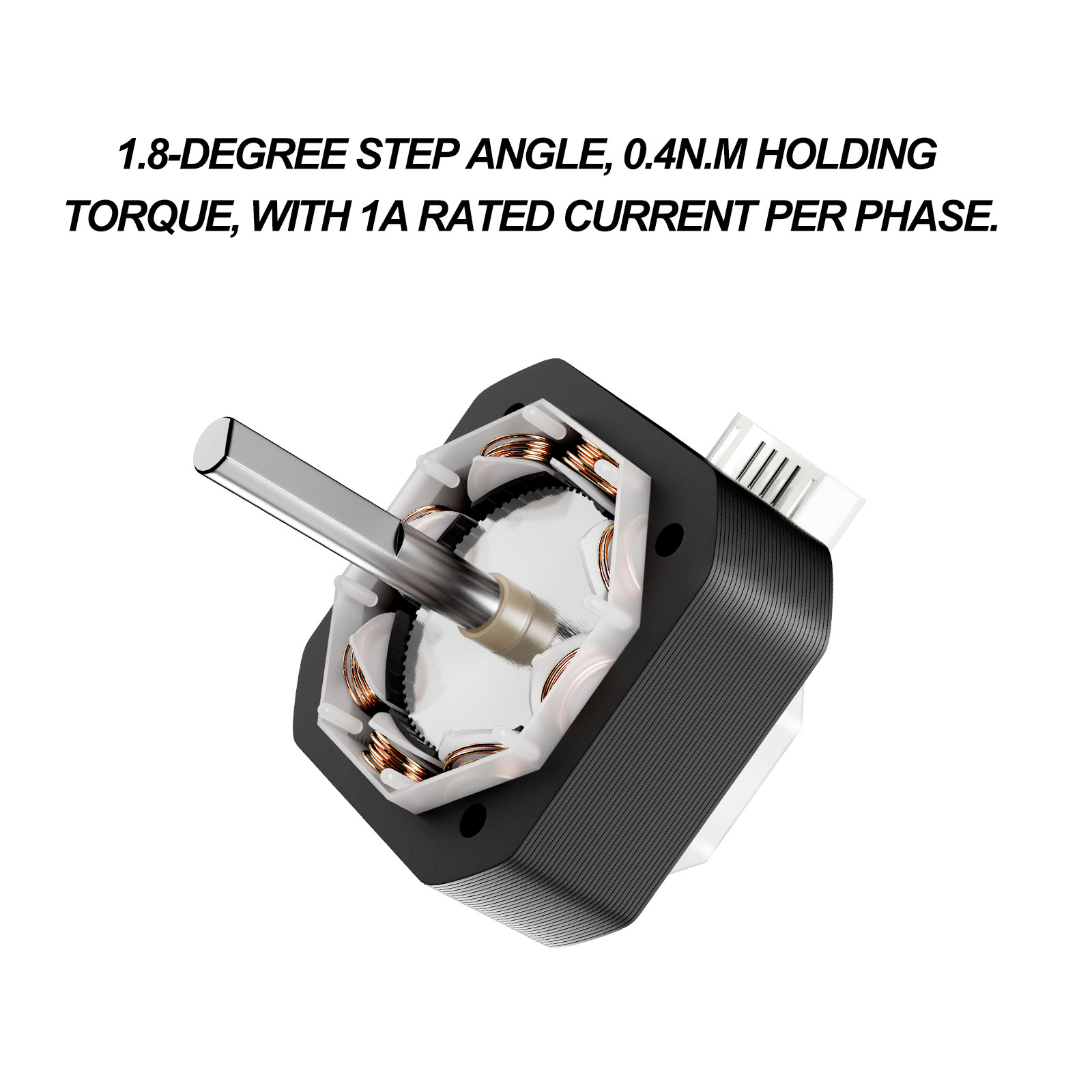 Motore passo-passo per stampante 3D Creality FDM 42-40 e 42-34, compatibile con asse Ender-3 X/Y/Z e asse Z serie CR-10