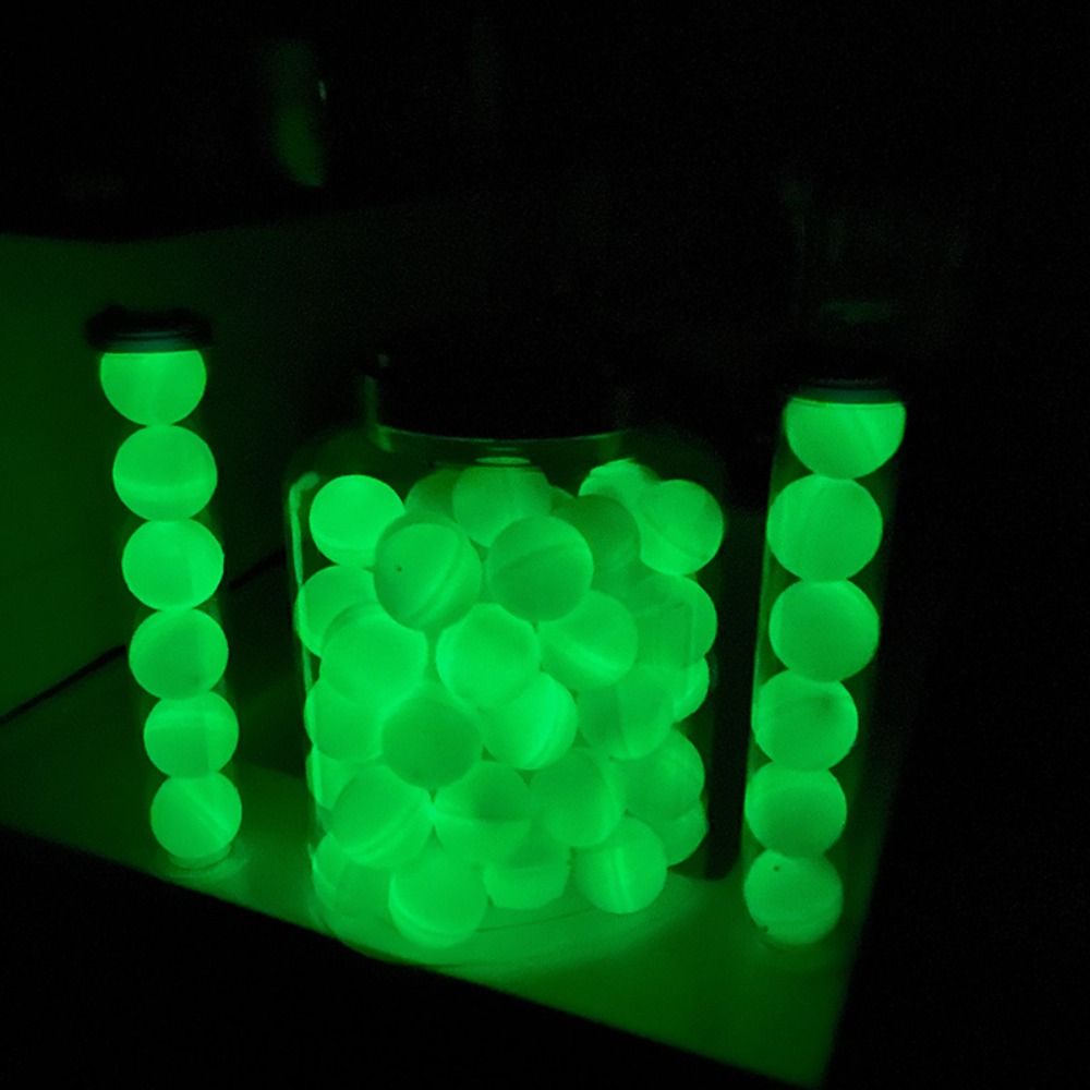 10 Stück neues Material leuchtende Tischtennis Ball abs langlebige Tischtennis weiße Bälle drinnen draussen Wettbewerbe hohe Elastizität Bälle
