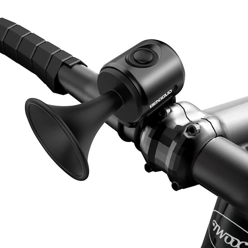 Fahrrad elektronische laute Hupe 120 dB Warnung Sicherheit elektrische Glocke Polizei Sirene Fahrrad Lenker Alarm Ring Glocke Radfahren freundlicher Rolle