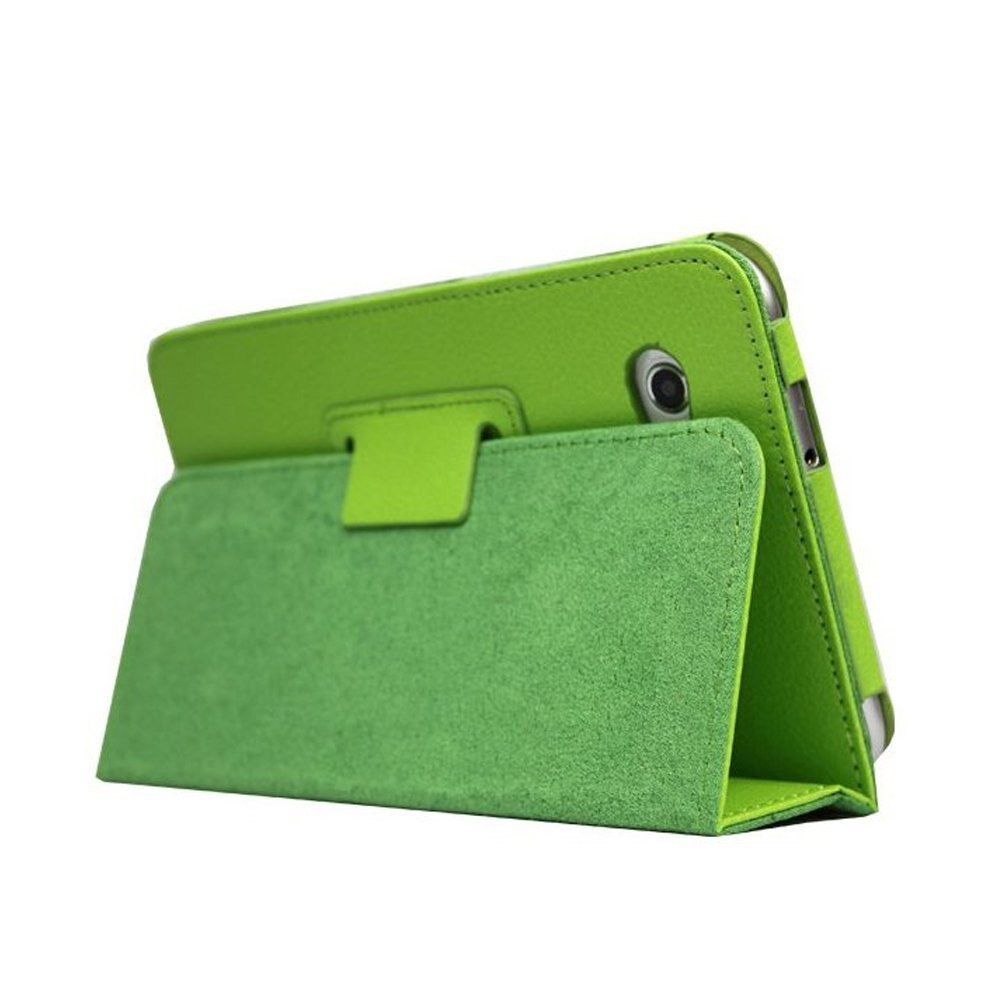 Funda con tapa para tableta Samsung Galaxy Tab 2 de 7,0 pulgadas, modelos GT-P3100, P3110, P3108, P6200, P6210, funda magnética de cuero PU con soporte: Tab 2 7 P3100