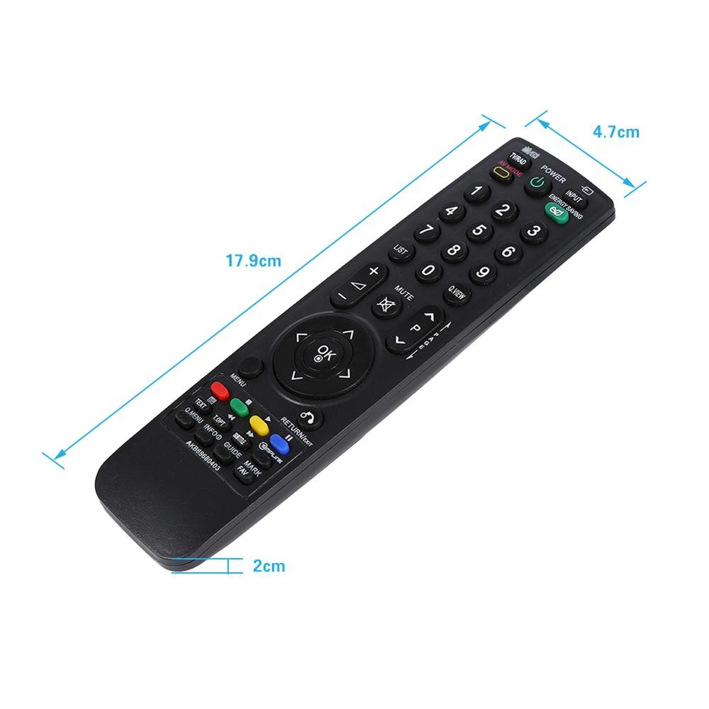 VBESTLIFE-mando a distancia Universal para TV, 433 MHz, para LG TV 22LU4010 26LH2010 26LH2000 32LH3800 37LH3000 37LH4000 42LF2500 42LF2510