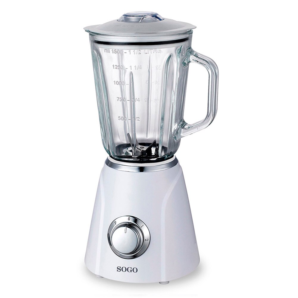 Blender Sogo Glas Glas Tumbler, Glas Kruik, Stalen Messen, Snelle, Krachtige, Draagbare, Vloeibaar, mince, Blender, Tumbler Blender