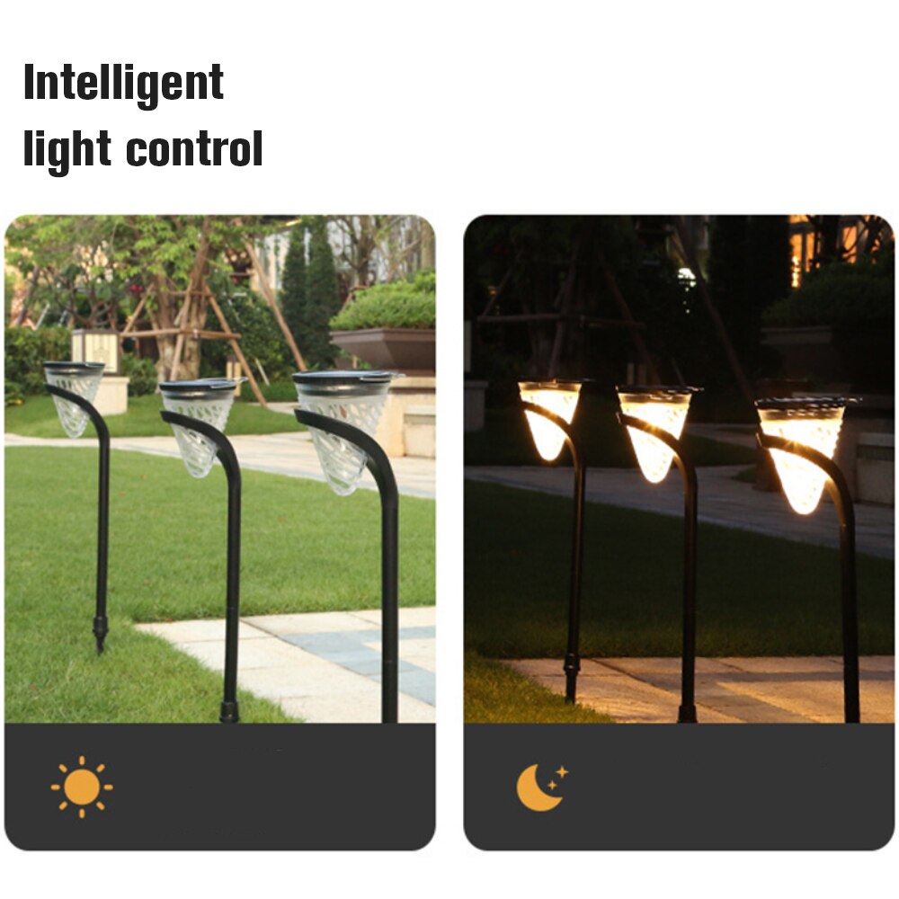 Opknoping 3-in-1Light Solar Villa Tuin Decoratie Binnenplaats Outdoor Led Landschap Waterdichte Solar Wit Warm Shadow Lamp