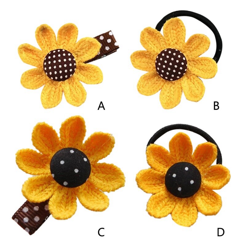 Baby Cute Cartoon Flower Hair Pin Girls Hair Clips Children Hairpin Princess Hair Accessories Headbands