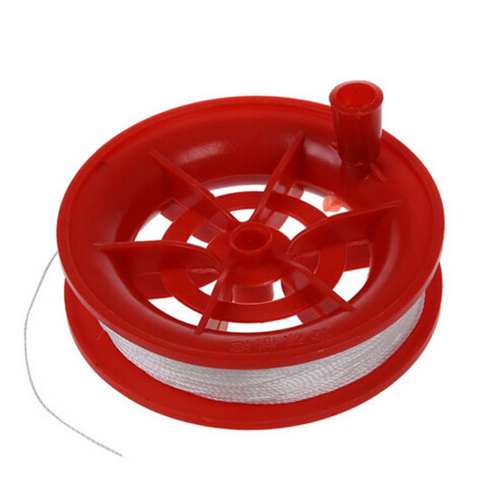 Lijn Lengte 50M Twisted String Lijn Rode Wiel Kite Winder Voor Vliegeren Zomer Outdoor Kite Winder Outdoor speelgoed