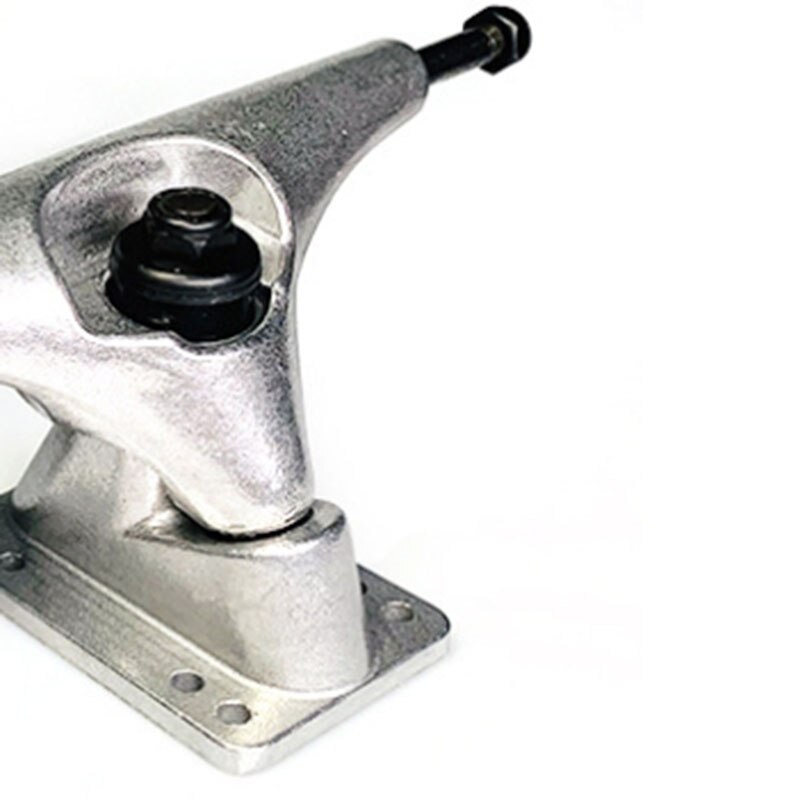 2 stk 6.25 tommers sølv surf skateboard lastebiler surf skate skateboard lastebil fiskebrett langbrett styrebrakett