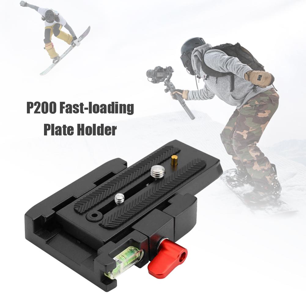 P200 Aluminium Legierung Klemme Adapter Stativ schnell Freisetzung Platte für für Manfo 501 500Ah 701 HDV 503 HDV Q5 Spezifikationen