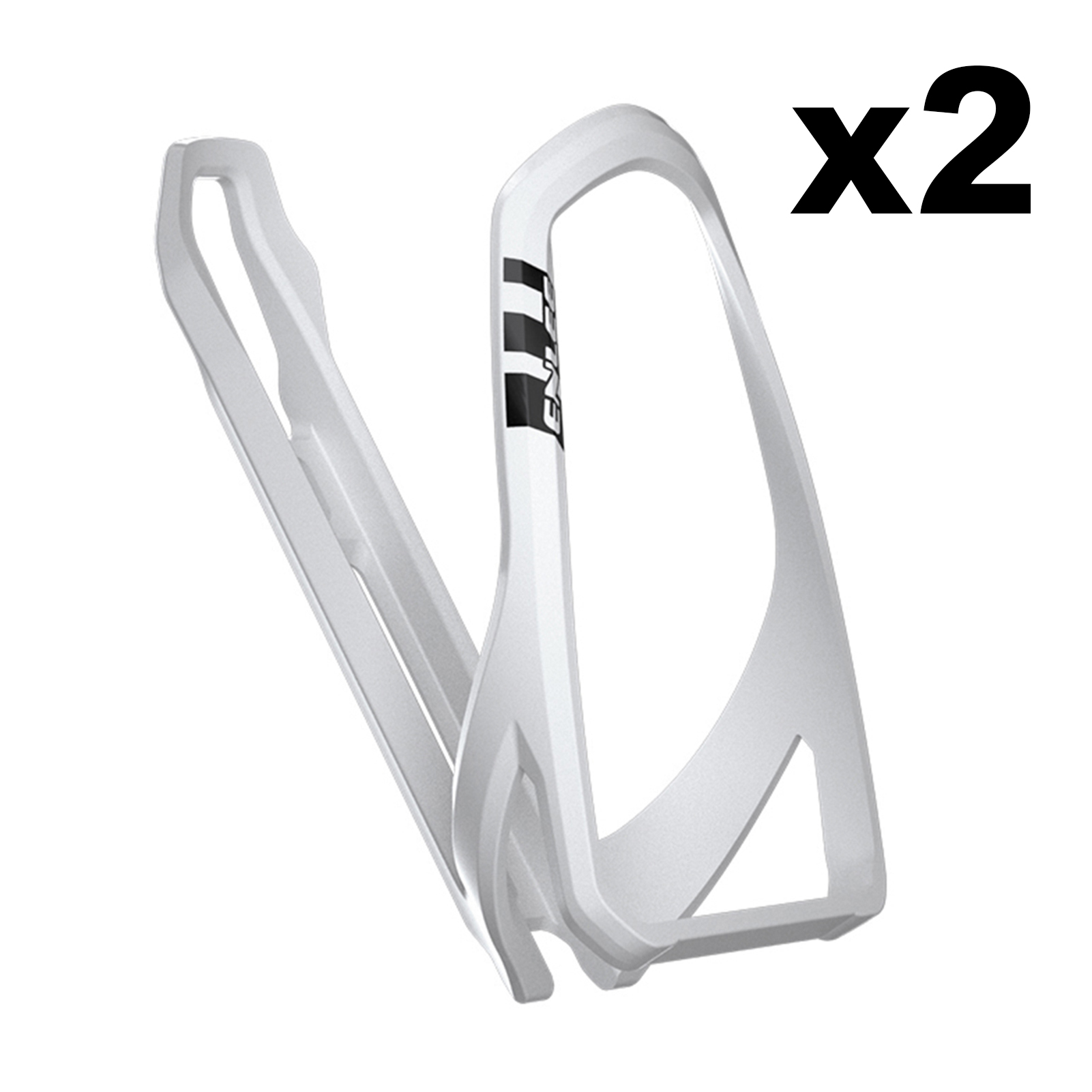 Ultraleichter fahrradflaschenhalter für mountainbikes, trinkflaschenhalter, getränkehalter, fahrradflaschenhalterung für rennräder, zubehör: Weiß 2 stück