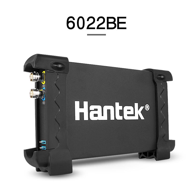 Hantek 6022be- pc usb-digitaloszilloskop, 2 kanäle , 20 mhz, 48 ms/s, tragbar, für kfz-fehlerbehebung und elektronische reparaturdiagnose