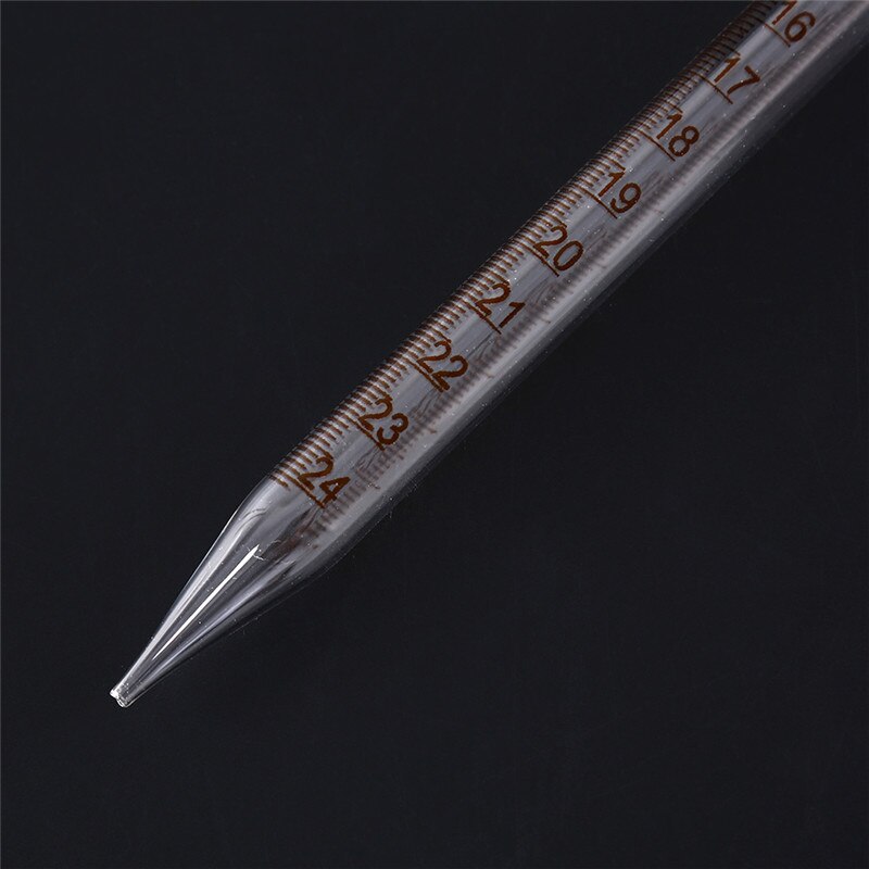 1pc 0.5-20ml Glass Graduated Pipette Lab Chemistry Dropper Dispensing School Educational Supplies