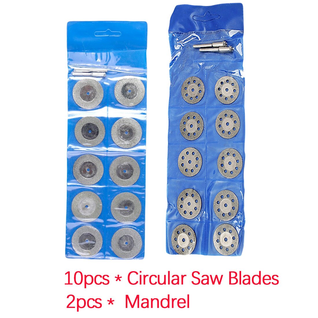 Diamond Cutting Disc Diamond Circular Saw Blade Wheel Disc With 3mm Mandrel for Dremel Rotary Tool for Gemstones/Glass/Ceramics