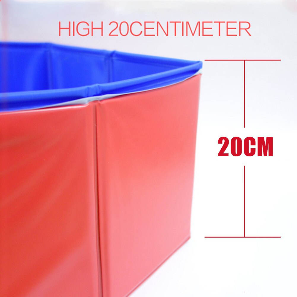 Foldable Dog Pet Bath Pool Collapsible Bathing Tub Shower Tub Water Pond Kiddie Pool for Dogs Cats Kids