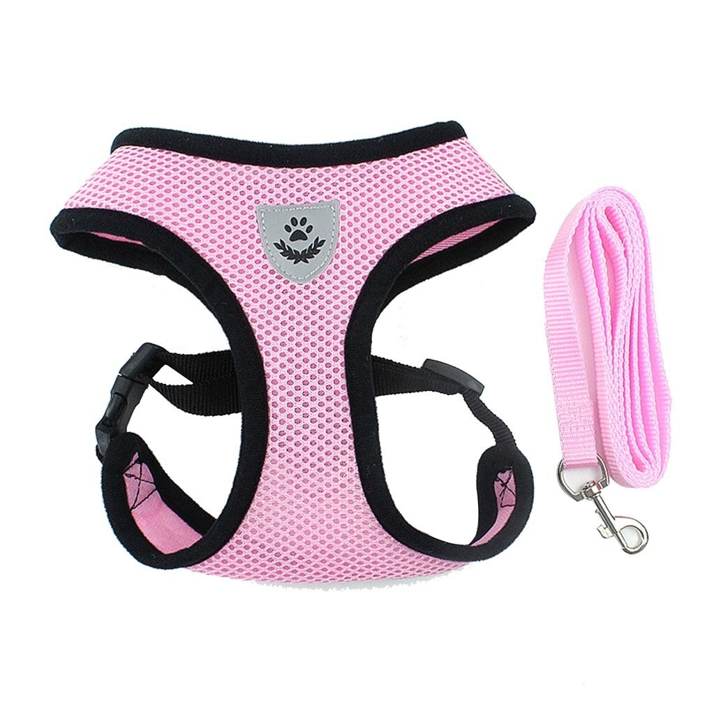Verstelbare Harnas Hond Puppy Pet Honden Vest Auto Running Kleine Medium Grote Gewatteerde Verstelbare Pet Puppy Honden Zachte Vest: plum / M