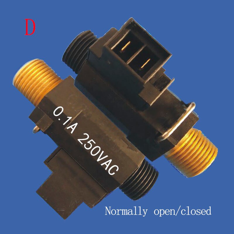 high precision water flow switch sensor water flow control switch water flow controller NO/NC single/dual pole switch: D-250VAC