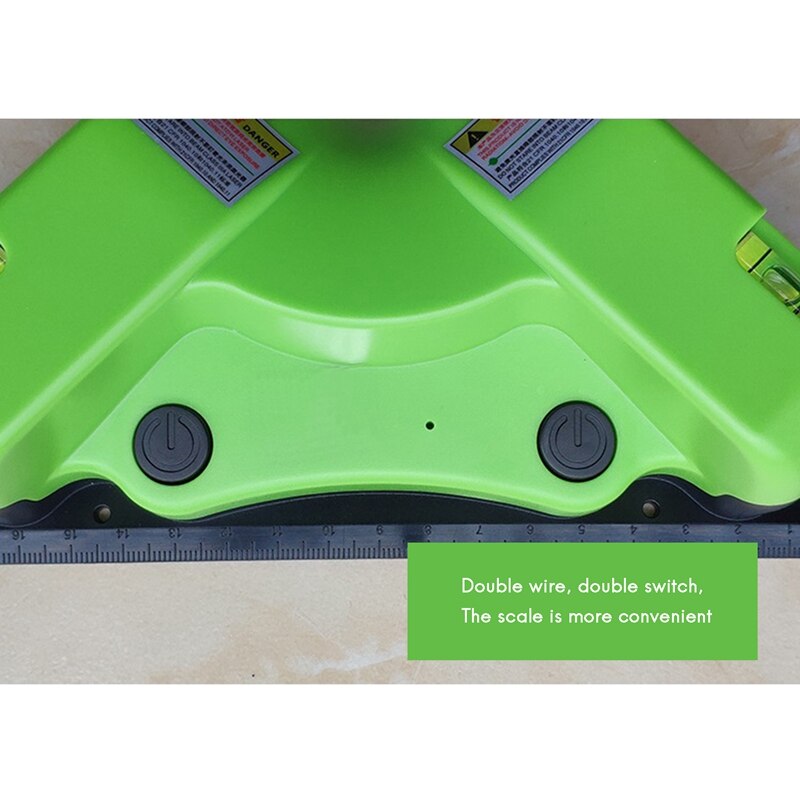 90 Degree Infrared Spirit Level Level Right Angle Measuring Tool House Decoration with Three Suction Cups