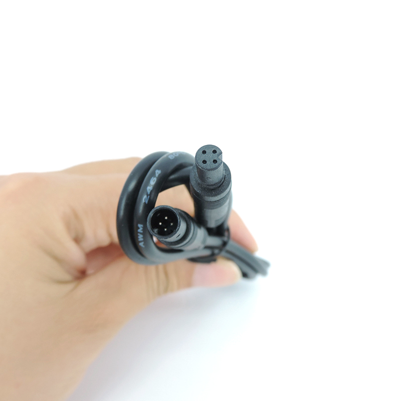 Cable macho a hembra de 4 pines, 5 pines, 6 pines, Cable de conector de extensión para cámara DVR de vehículo, Monitor HD, Cable de cámara de visión trasera