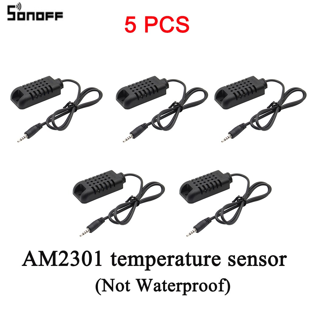 Sonoff-interruptor inteligente TH16 TH10 WiFi, Sensor de temperatura, humedad, transmisor de temperatura y humedad DS1820, AM2301