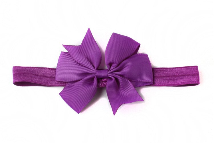 Pasgeboren Headwrap Baby Meisje Hoofdband Baby Haar Accessoires Doek Tie Bows Hoofddeksels Tiara Peuters Bandage Lint: P