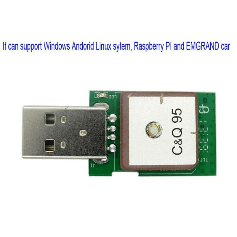 Gmouse-receptor GPS externo con interfaz USB, adaptador Dongle, Módulo de antena para coche, para sistemas Windows 10/8/7/XP/Vista