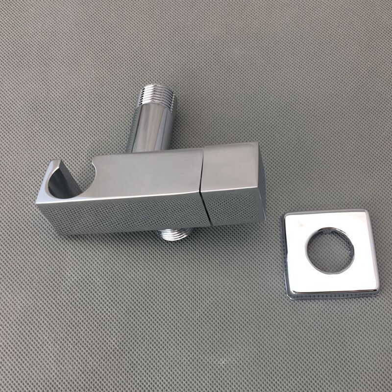 Brass Chrome Dual Purpose Angle Valve Water Knockout Trap Toilet Water Tank Dedicated shower bracket Bibcock