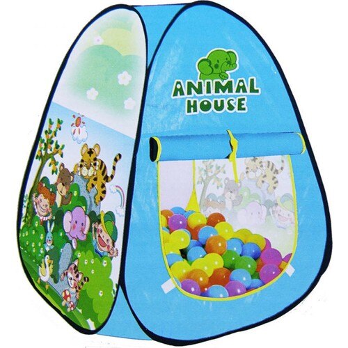 Children’s Tent Wigwam Easy to Install House For Children Tent Portable Teepee Tents Indoor Play House Infant Large Baby Teepee: Blue